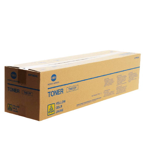 Minolta 613 - Toner authentique A0TM250 - Yellow