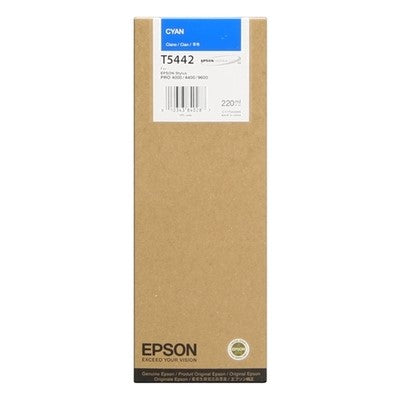 Epson T5442 - cartouche d'encre authentique C13T544200 - Cyan