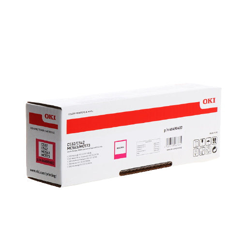 Toner authentique Oki 46490402 - Magenta