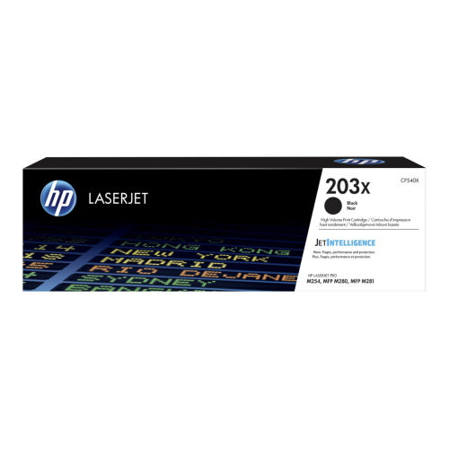 Toner authentique Hp CF540X, 203X - noir