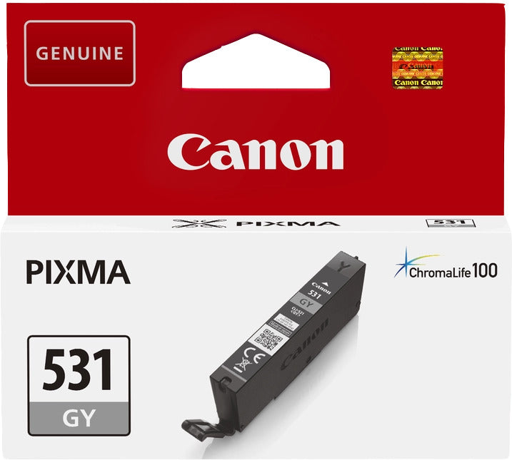 Canon 531 - cartouche jet d'encre authentique CLI-531GY, 6122C001 - Grey