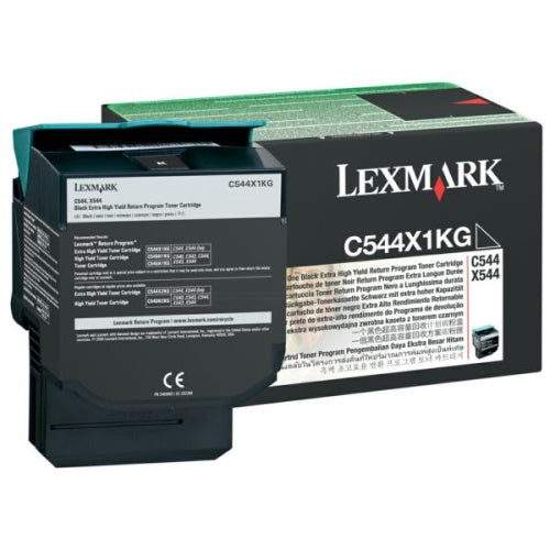 Lexmark 0C544X1KG - Toner authentique RETURN 0C544X1KG - Black