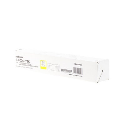 Toshiba 26 - Toner authentique 6B000000569, TFC26SY6K - Yellow