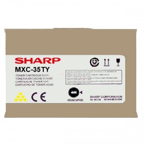 Sharp 35 - Toner authentique MXC35TY - Yellow