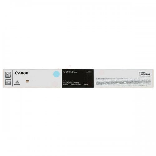 Canon EXV58 - Toner authentique 3764C002 - Cyan