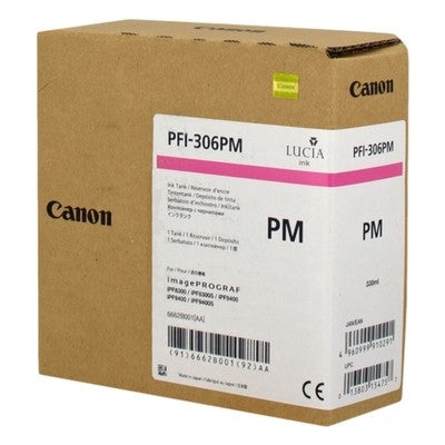 Canon UPFI306PM Cartouche originale 6662B001, PFI306PM - Photo Magenta