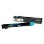 Lexmark C950 - Toner authentique C950X2CG - Cyan