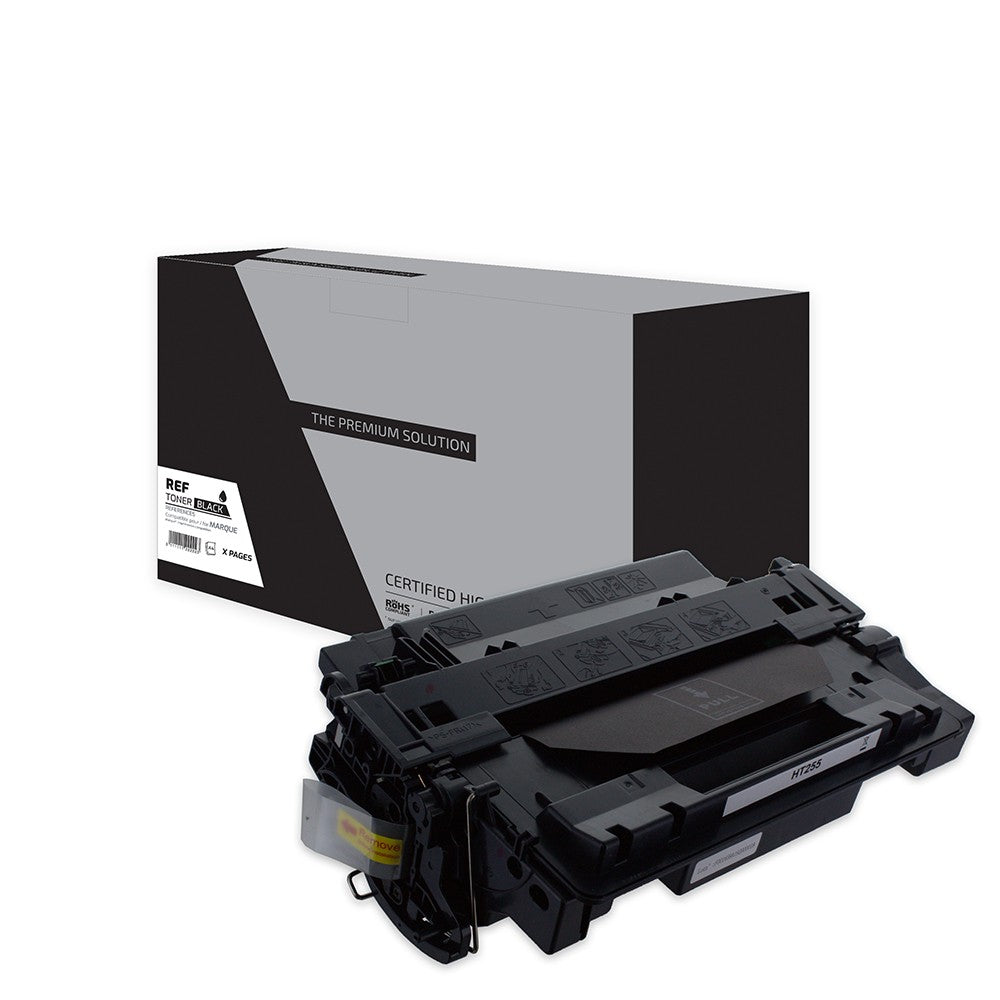 TPS HT255 - Toner compatible avec CE255A, 55A, 724 - Noir