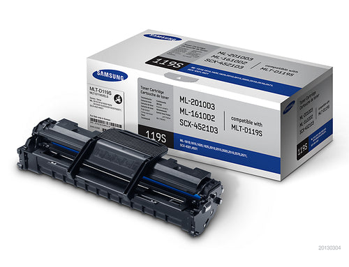 Toner authentique Samsung MLT-D119S - Noir