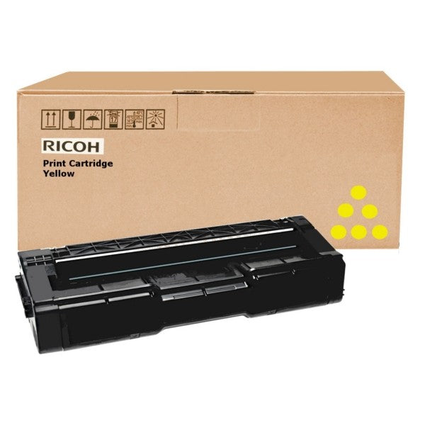 Ricoh 406482 - Toner authentique 406482 - Yellow