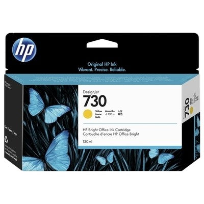 hp U730Y Cartouche originale P2V64A - Jaune