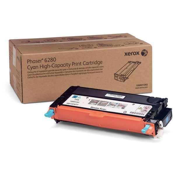 Xerox 6280 - Toner authentique 106R01392 - Cyan