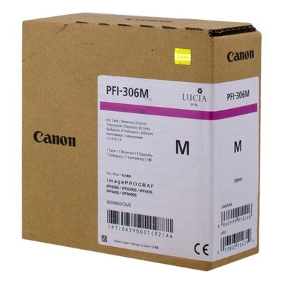 Canon UPFI306M Cartouche originale 6659B001, PFI306M - Magenta