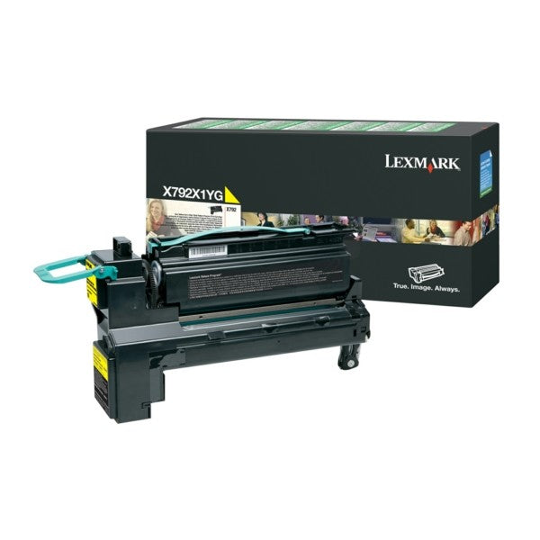 Lexmark X792 - Toner authentique RETURN X792X1YG - Yellow