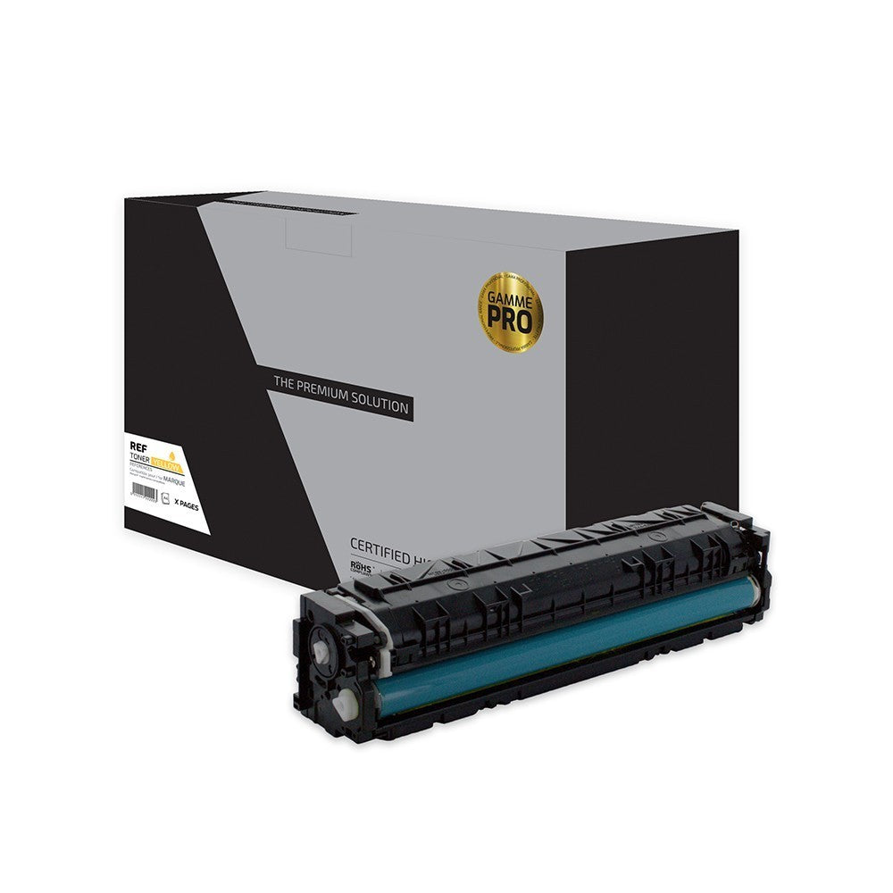 TPS HT201XY/CF402X - Toner 'Gamme PRO' compatible avec CF402X, 201X - Jaune