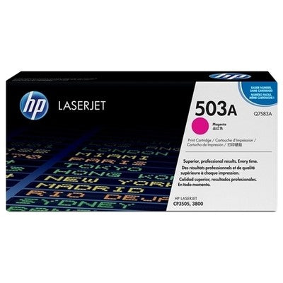 Hp 503A - Toner authentique Q7583A - Magenta