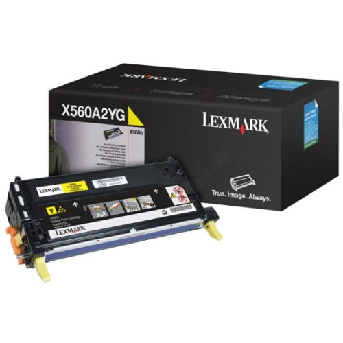 Lexmark 0X560A2YG - Toner authentique 0X560A2YG - Yellow