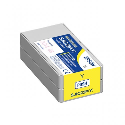 Epson U3500Y Cartouche originale C33S020604, SJIC22P(Y) - Jaune