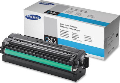 Toner authentique Samsung CLTC506LELS, SU038A - Cyan