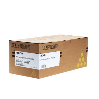 Ricoh 407719 - Toner authentique 407719 - Yellow