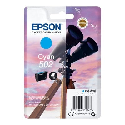 Epson U502C Cartouche originale T02V240 - Cyan