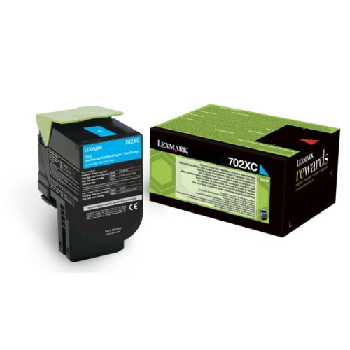 Lexmark 70C2XC0 - Toner authentique RETURN 70C2XC0 - Cyan