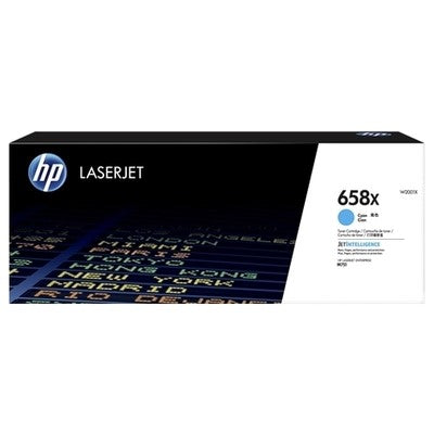 Hp 658A - Toner authentique W2001A - Cyan