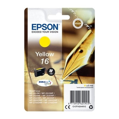 Epson UT1624 Cartouche originale T162440 - Jaune