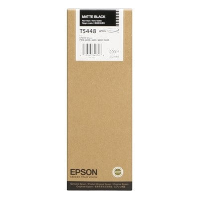 Epson T5448 - cartouche d'encre authentique C13T544800 - Matt Black