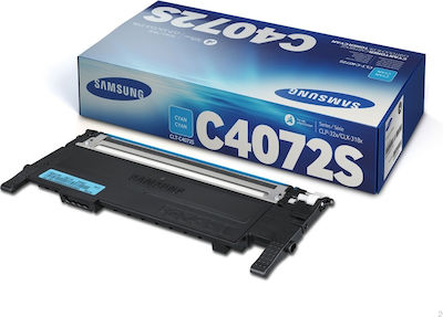 Toner authentique Samsung CLT-C407S, C4072S, C4073S - Cyan