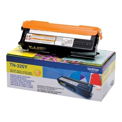 Toner authentique Brother TN-320Y - Jaune