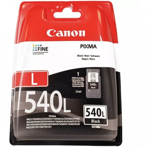 Canon 540L - cartouche jet d'encre authentique PG540L, 5224B001 - Black