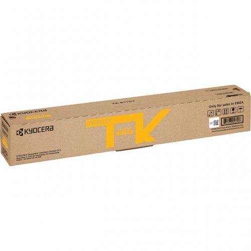 Kyocera Mita TK-8115 - Toner authentique 1T02P3ANL0, TK-8115 - Yellow