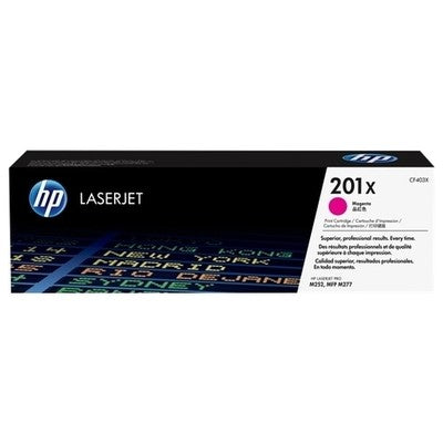 Toner authentique Hp CF403X, 201X - Magenta