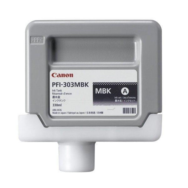 Canon UPFI303MB Cartouche originale 2957B001, PFI303MBK - Noir Mat