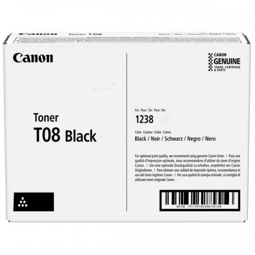 Canon T08 - Toner authentique 3010C006, T08 - Black