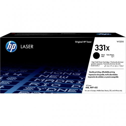 Hp 331X - Toner authentique W1331X - Black