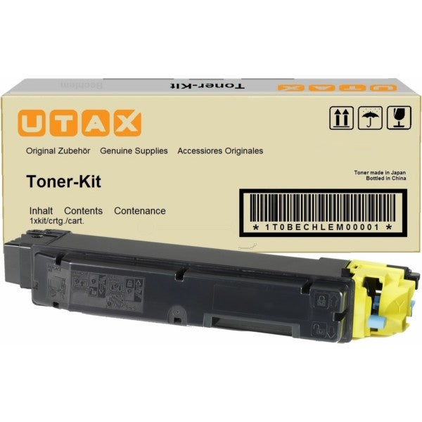 Utax 5012 - Toner authentique 1T02NSAUT0, PK5012Y - Yellow