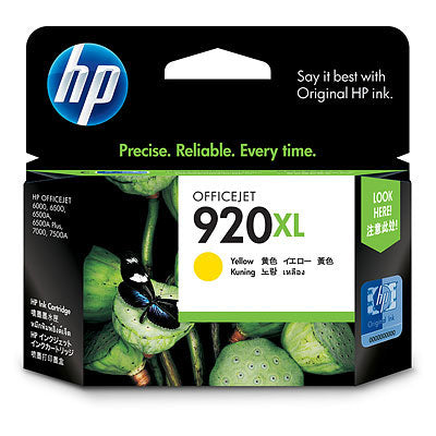 hp H920XLY Cartouche originale CD974EE - Jaune