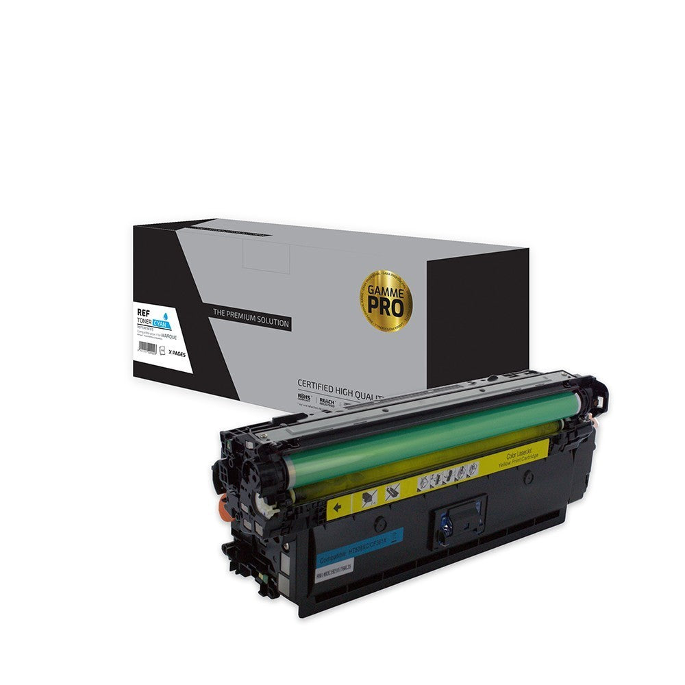 TPS HT508XC/CF361X - Toner 'Gamme PRO' compatible avec CF361X, 508X - Cyan