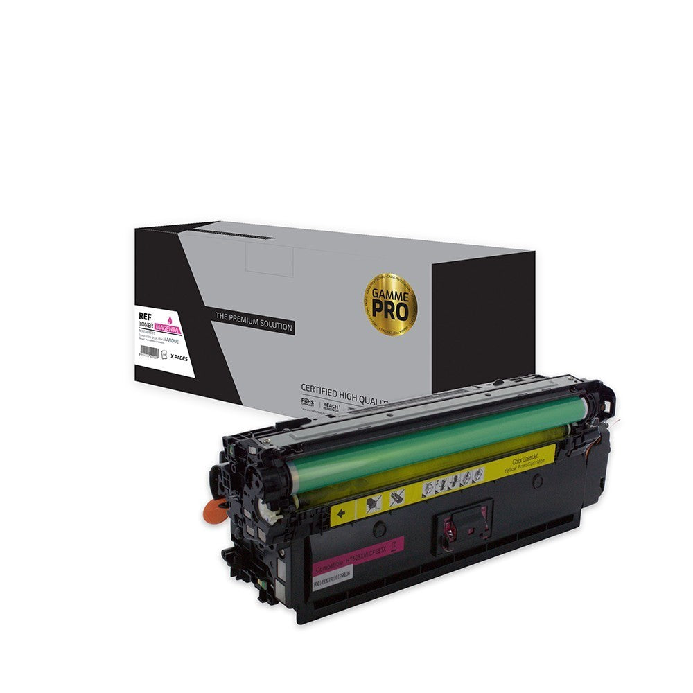 TPS HT508XM/CF363X - Toner 'Gamme PRO' compatible avec CF363X, 508X - Magenta