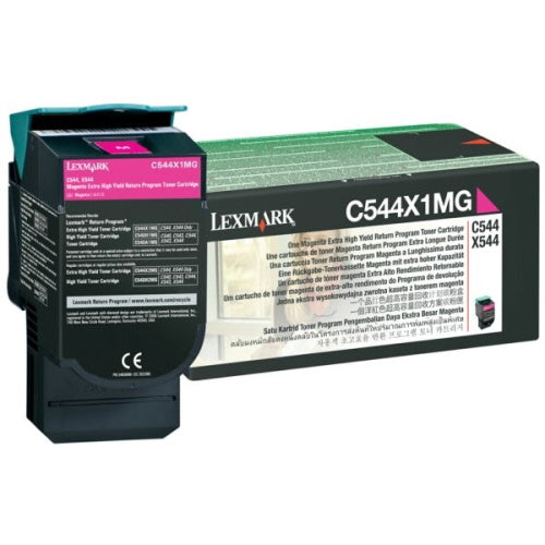 Lexmark 0C544X1MG - Toner authentique RETURN 0C544X1MG - Magenta