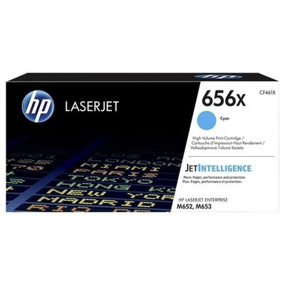 Hp 656X - Toner authentique CF461X, 656X - Cyan