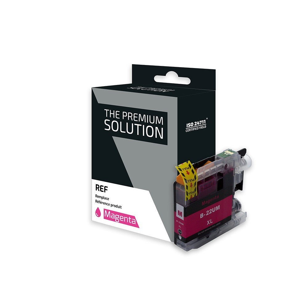 Brother B22UM Cartouche compatible avec LC22UM - Magenta