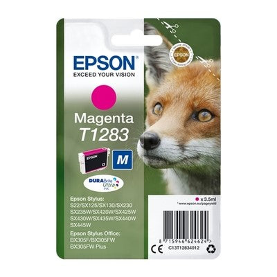 Epson E1283 Cartouche originale C13T12834011 - Magenta